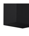 KANDANCHU * APLIQUE EXTERIOR CUAD. 1L*GU10 NEGRO